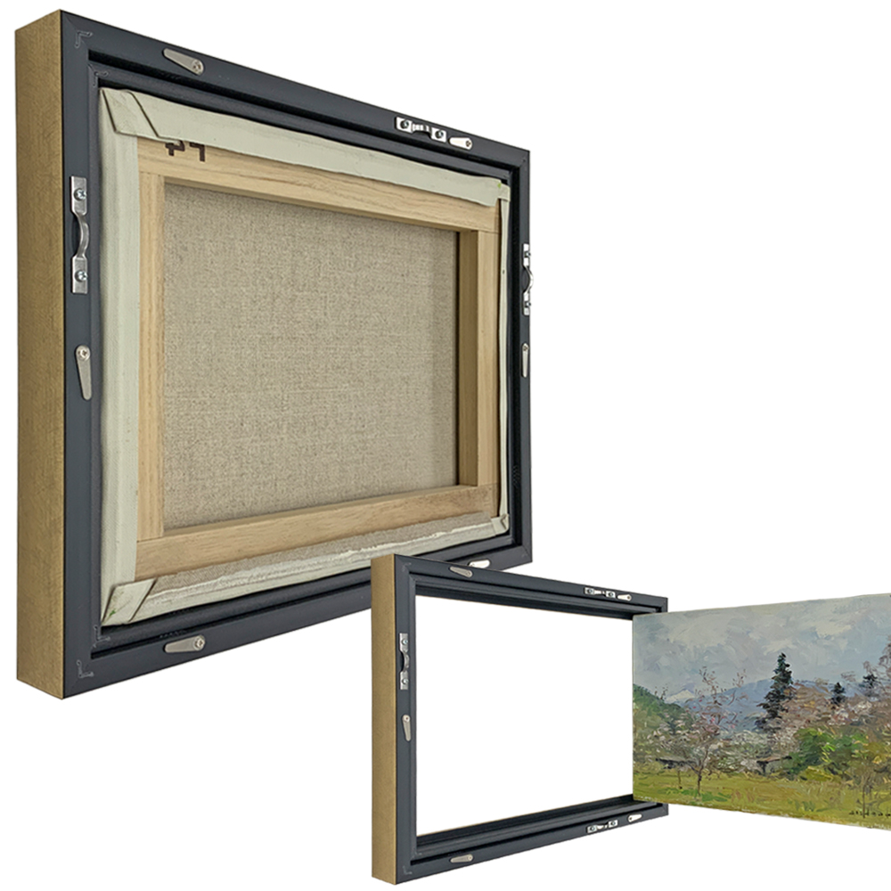 詳細画像7 油絵額縁 ダブルフレーム面金付き