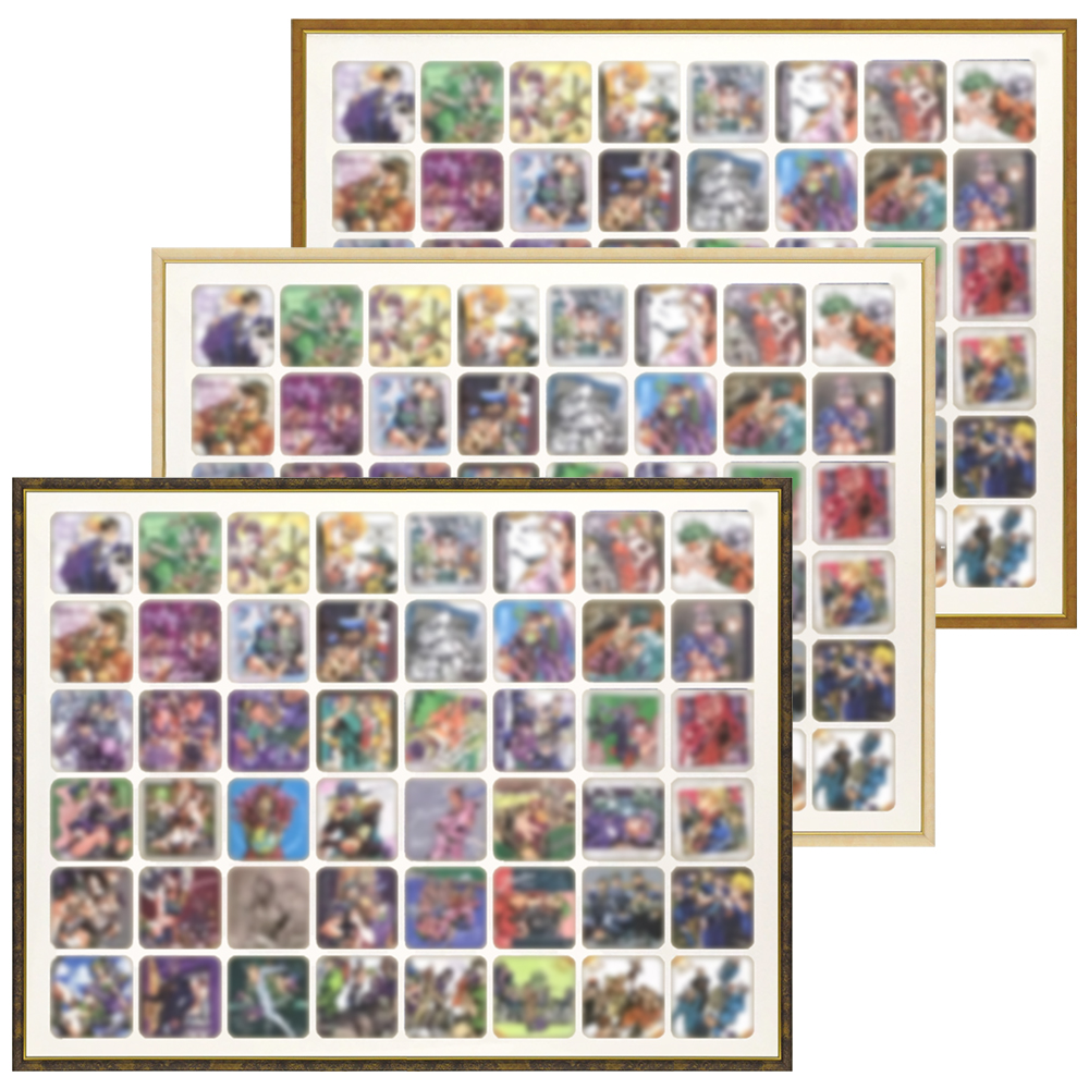 48枚ジャンプ系コースター専用額B 48枚フルコンプ、ジャンプ系の