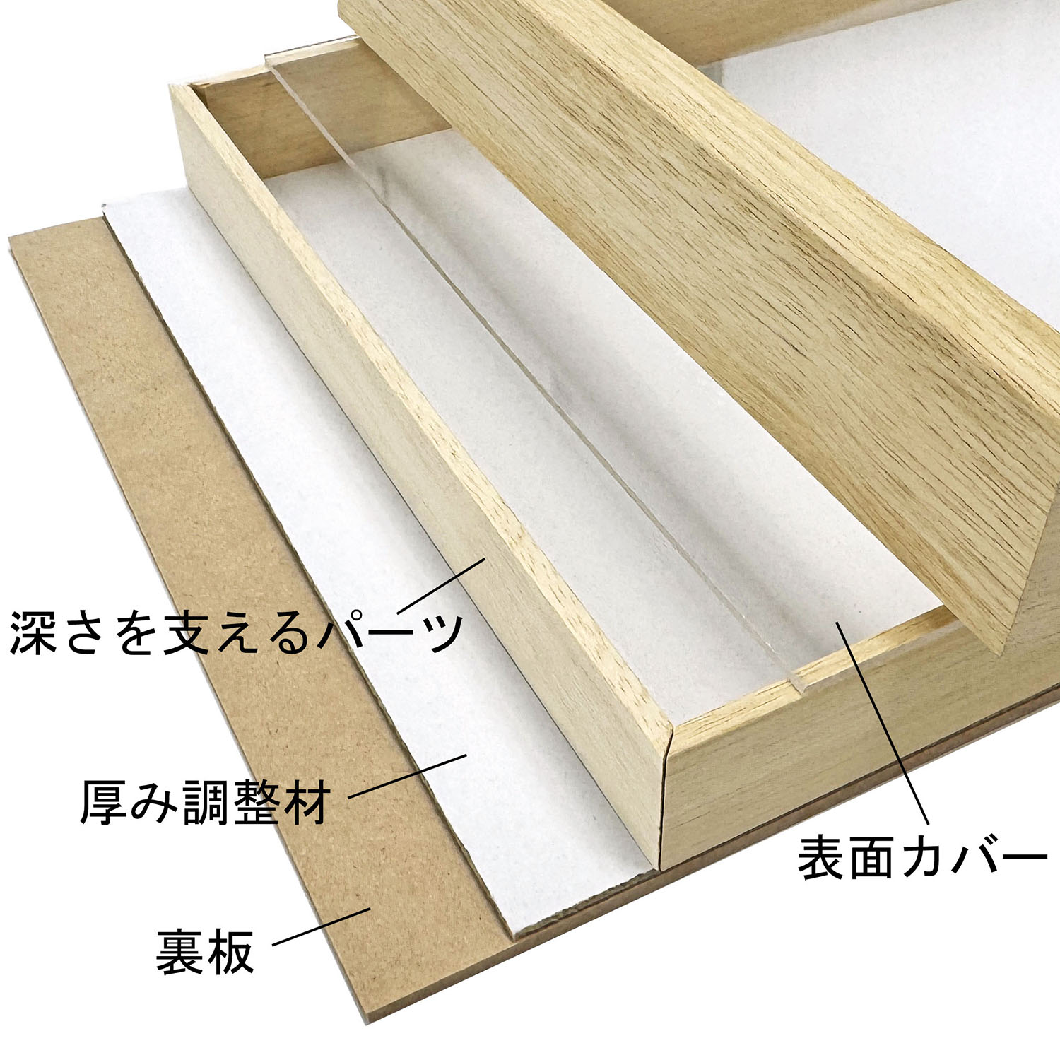 アートボックス35 立体額の定番!カラーとサイズのバリエーションが豊富です