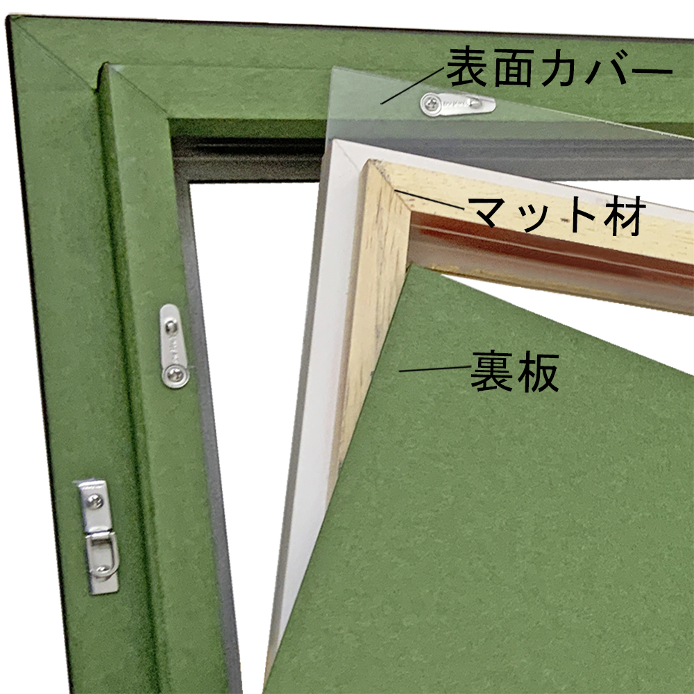 詳細画像7 油絵額縁 奴型(やっこがた)