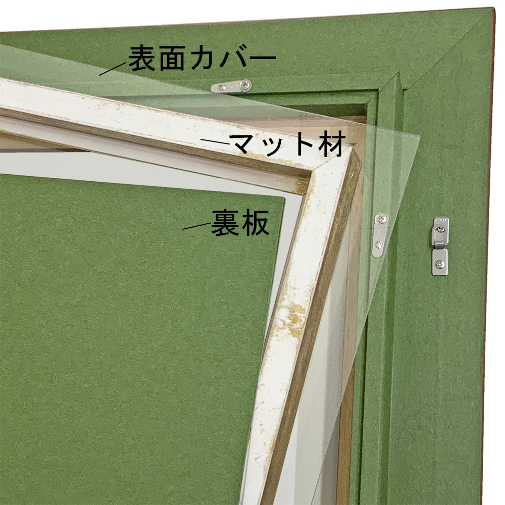 詳細画像7 油絵額縁 囲炉裏マット無し