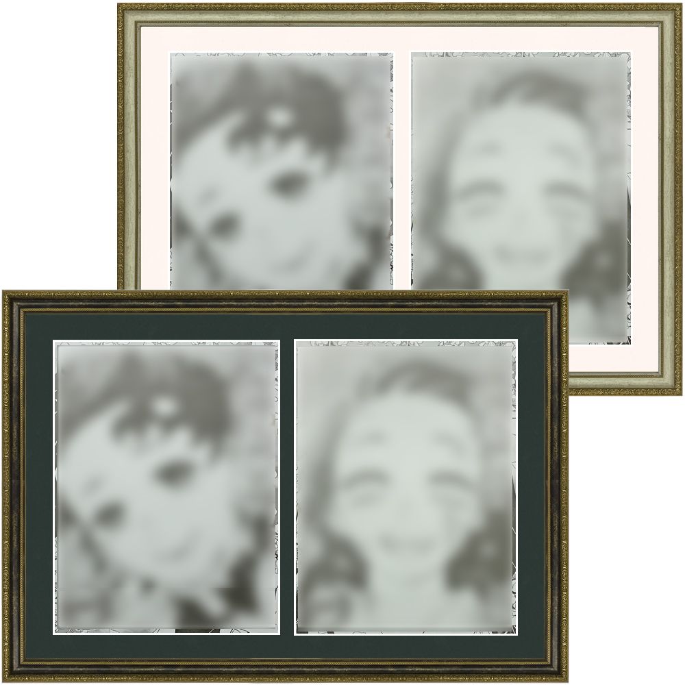 新聞片面2枚入 1644(マット付)