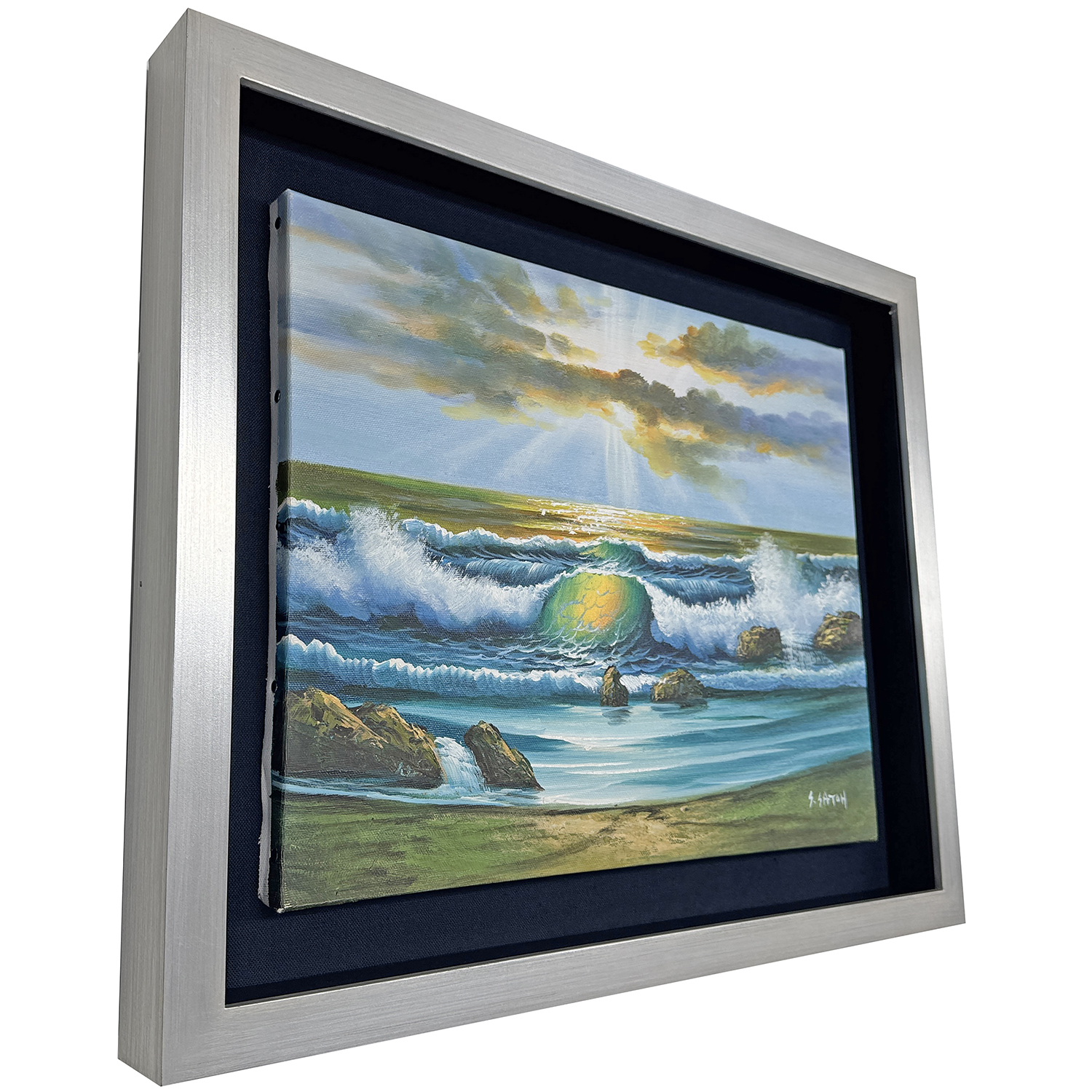 詳細画像6 浮かし額 角箱(金銀)