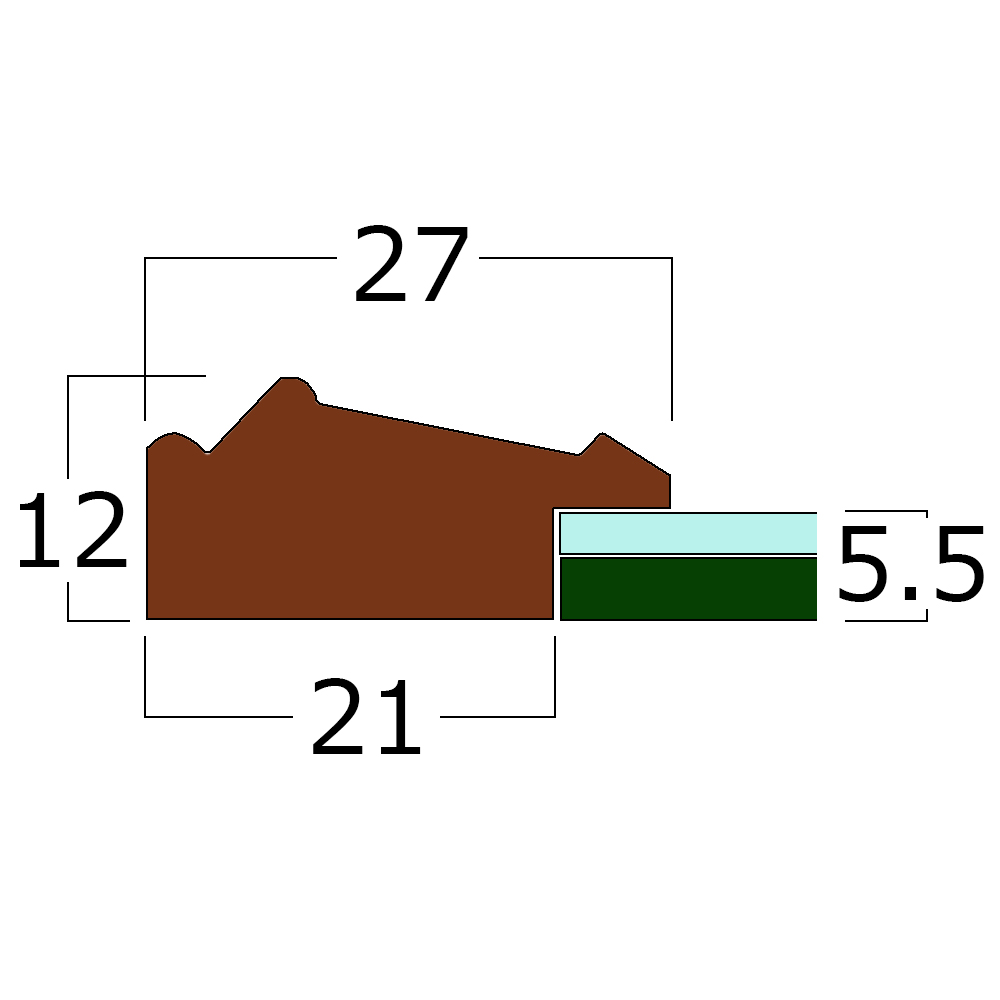 詳細画像10 賞状額 5623(桧材)
