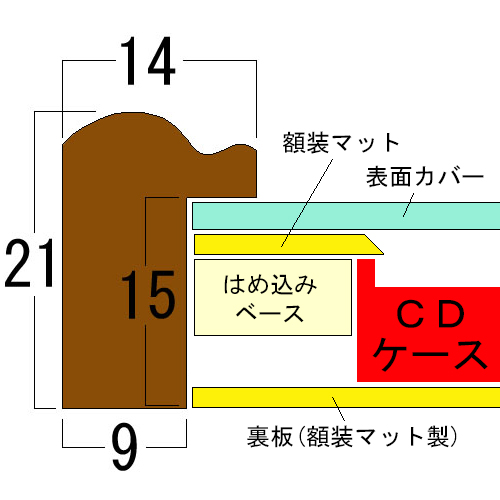 詳細画像10 CDケース専用額 6701