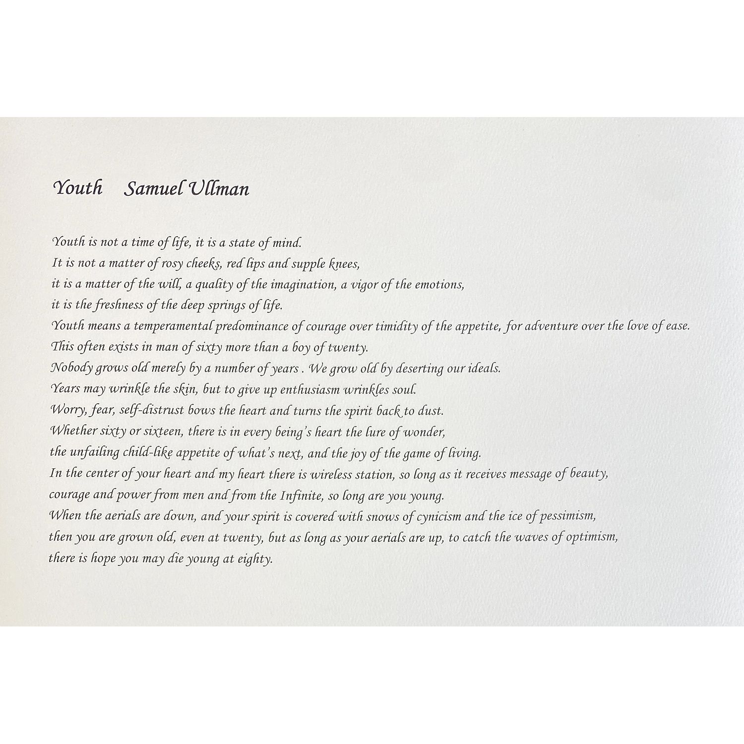 詳細画像4 YOUTH(英語原文)