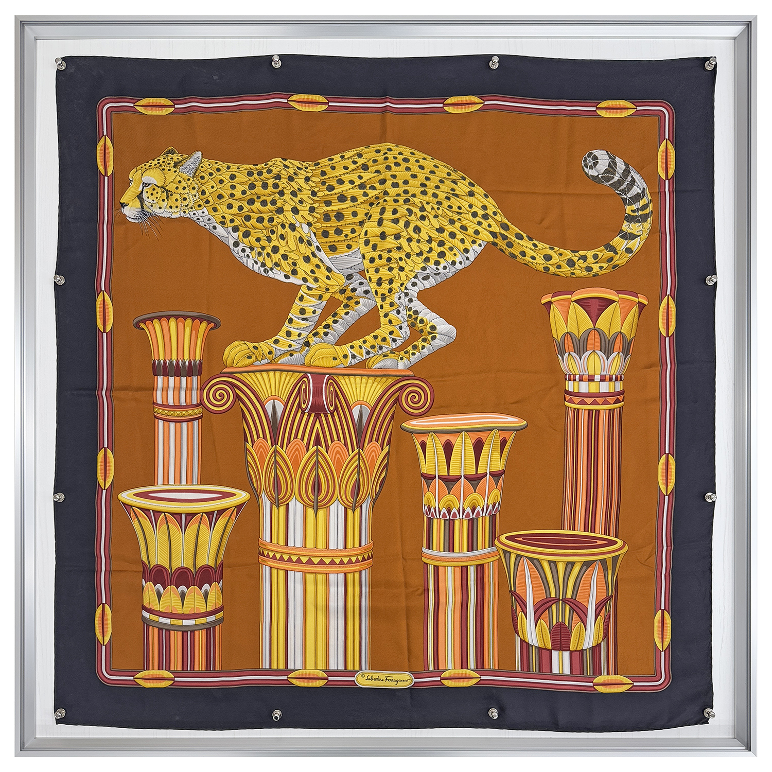 詳細画像 マグネット式 スカーフ額