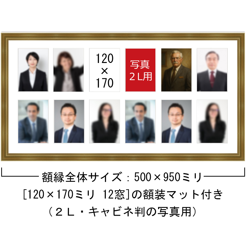 詳細画像5 歴代写真専用額 HA-155