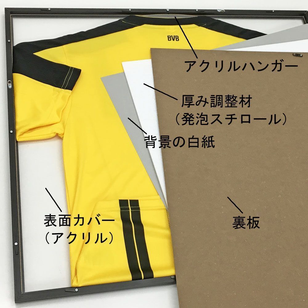 詳細画像7 ユニフォーム額ワイド BH-W03F