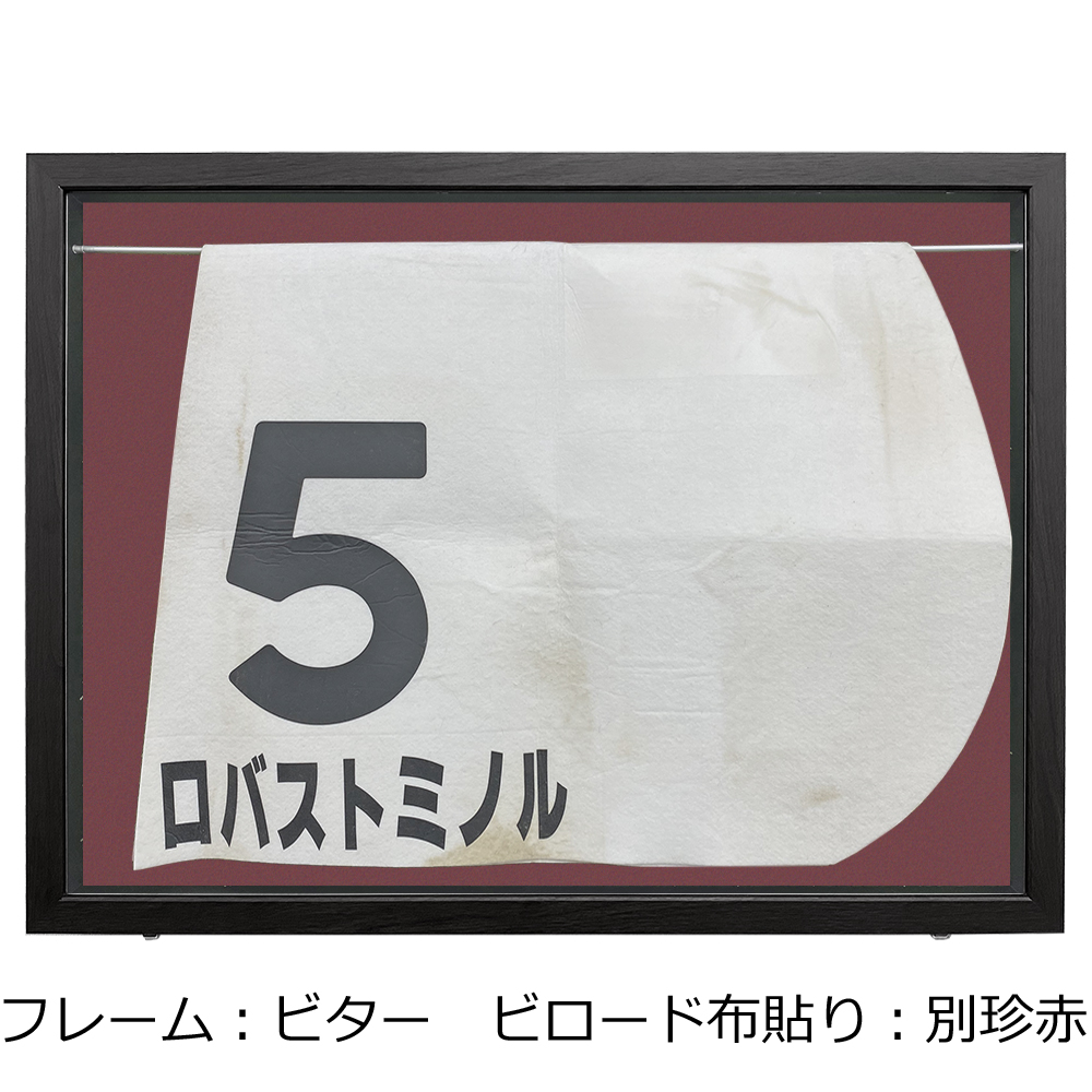 実使用ゼッケン G2 競馬 レッドアネモス【額入り】 貴重品］JRA 競馬 G1 3勝馬 ロゴタイプ 実使用 ゼッケン｜Yahoo