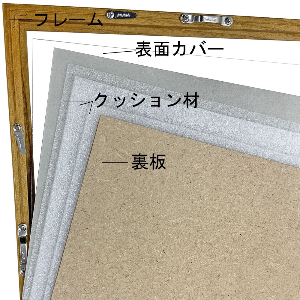 一般額 L型 天然木の風合いを活かした、素朴でシンプルなデッサン額