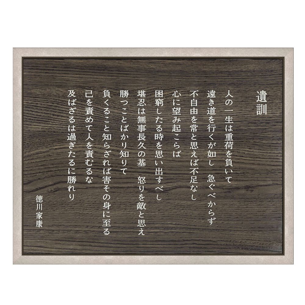 詳細画像3 徳川家康 遺訓