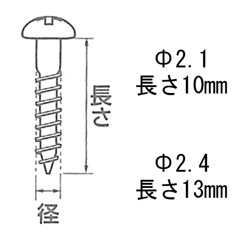 詳細画像4 ステンレス木ネジ 丸頭