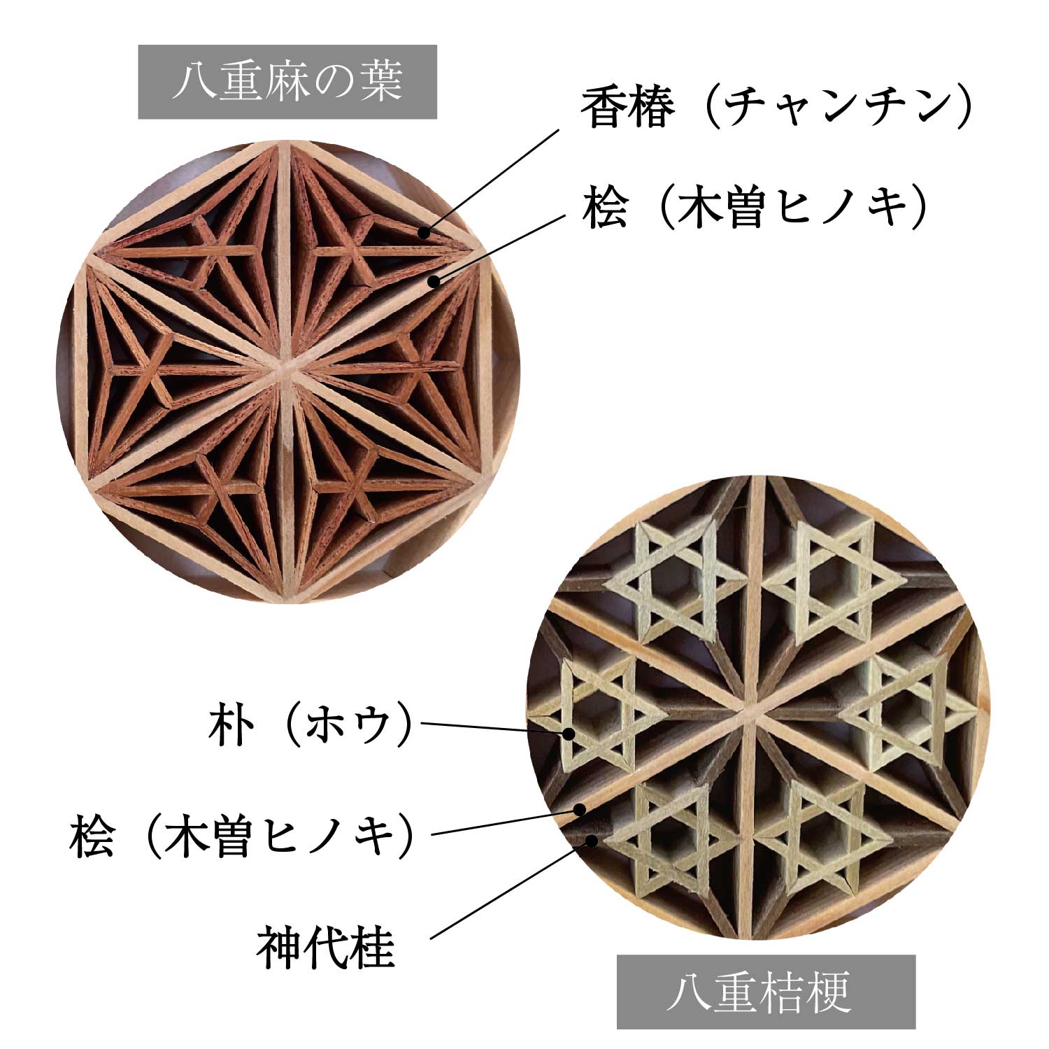 詳細画像7 神代叙勲額 八重麻の葉