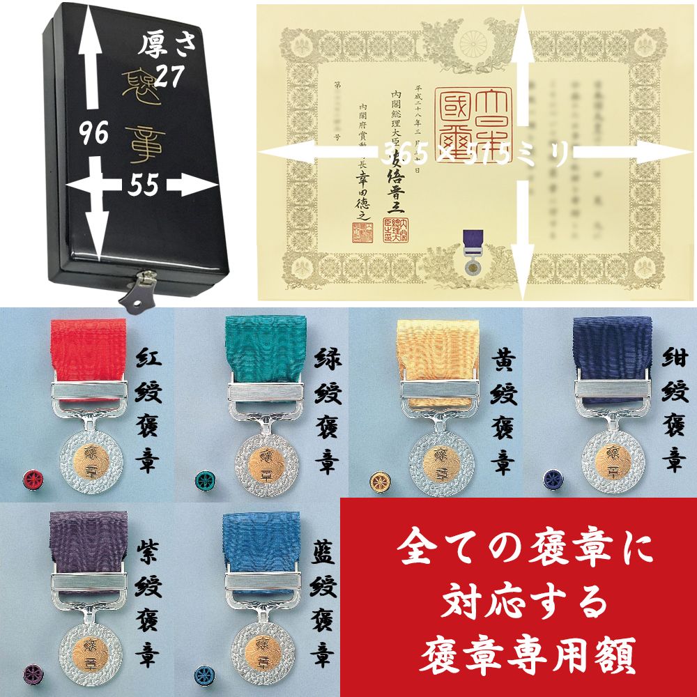 詳細画像2 褒章記褒章額 妙高