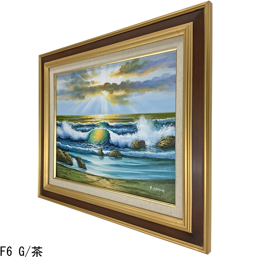 詳細画像6 油絵額縁 7761