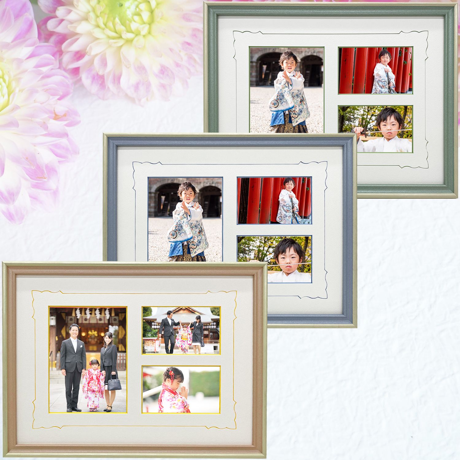 詳細画像 七五三写真額 MH-E33H