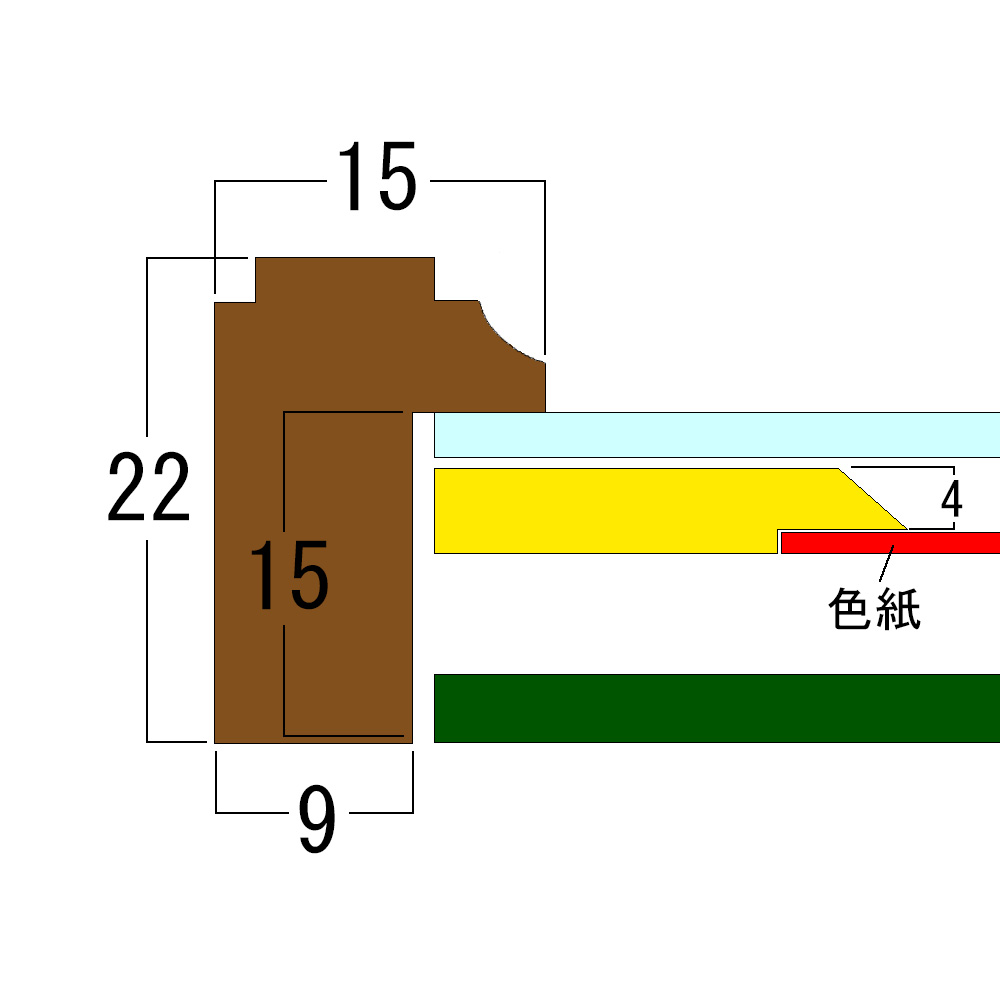 詳細画像10 色紙額 サマルカンド