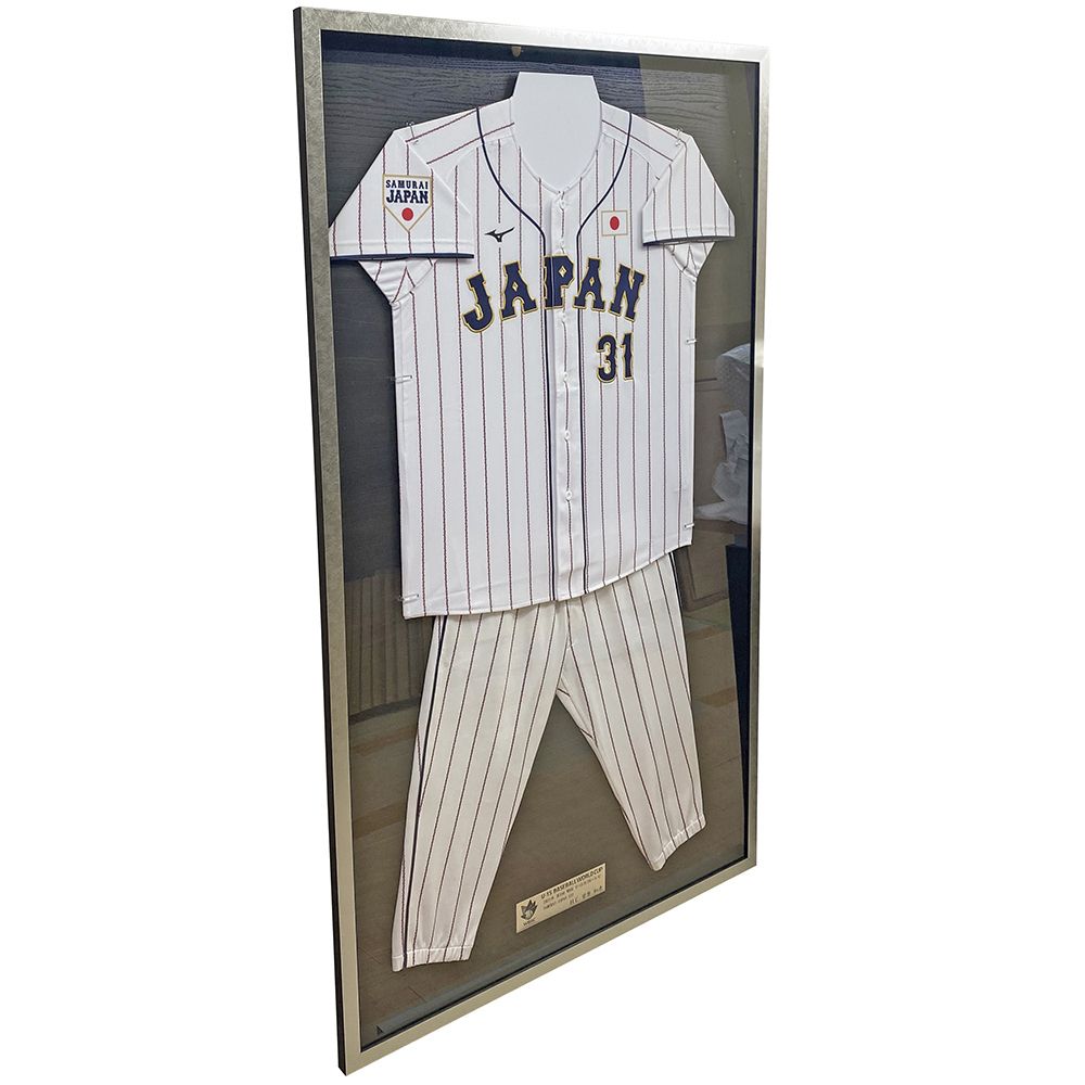 額装実例3 侍ジャパン WBSC 上下ユニ