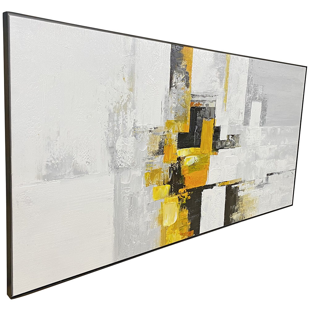 ウォールアート 細身枠付き