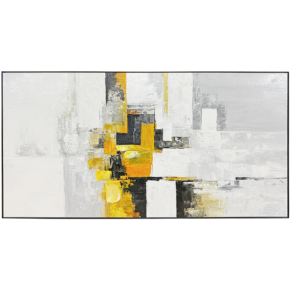 ウォールアート 細身枠付き