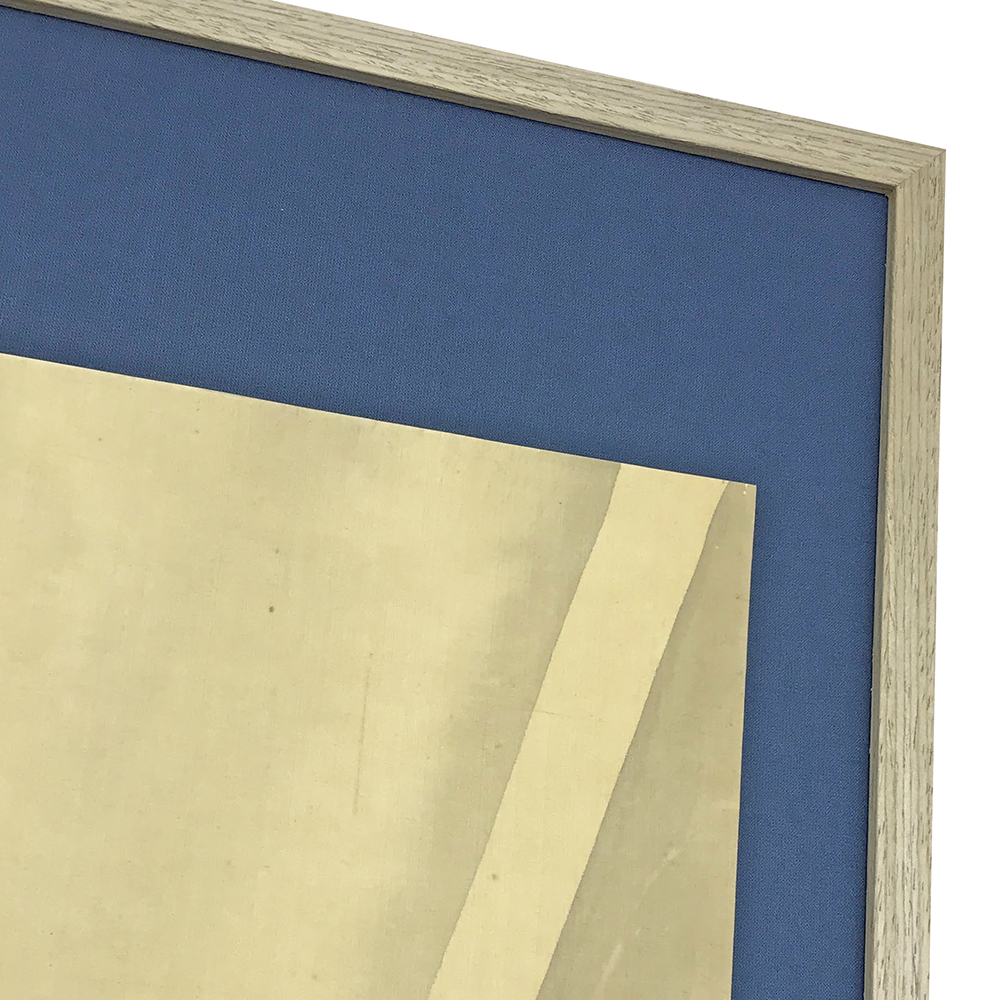 掛け軸 額装に仕立て直し