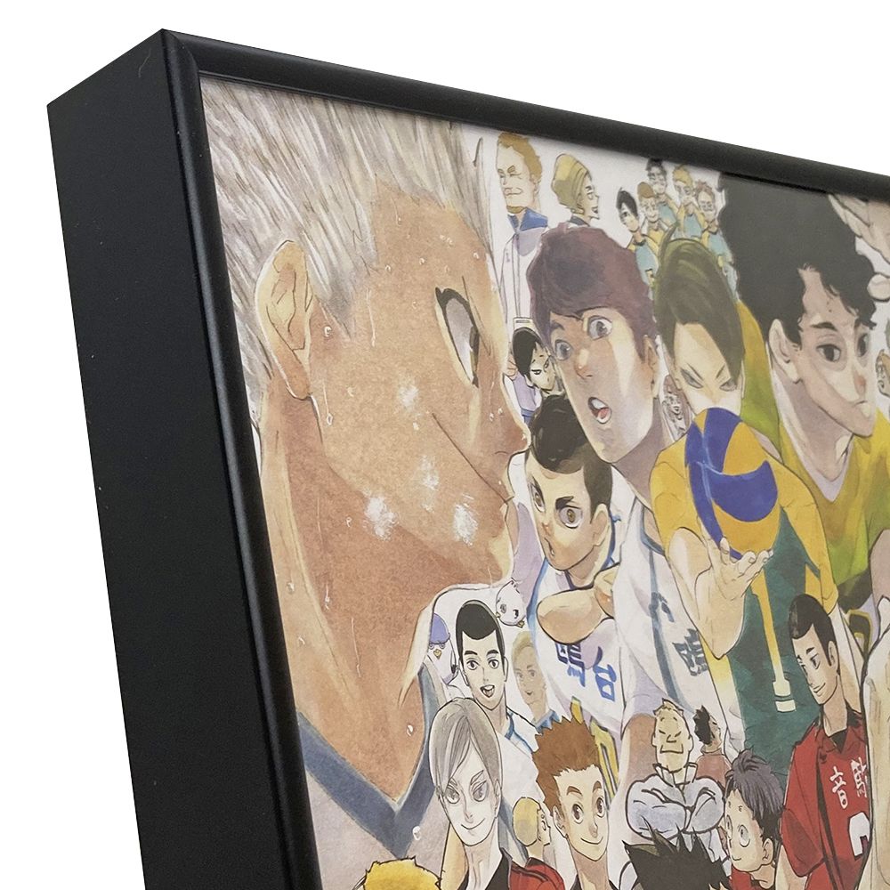 額装実例4 雑誌の付録 両面ポスター