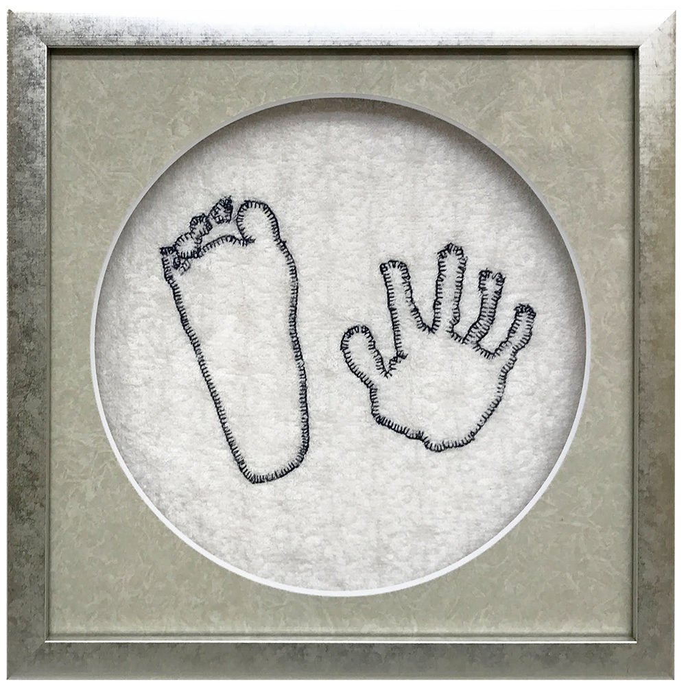 刺繍付きハンドタオル