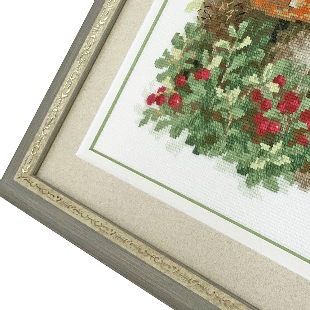 クロスステッチ ハリネズミ