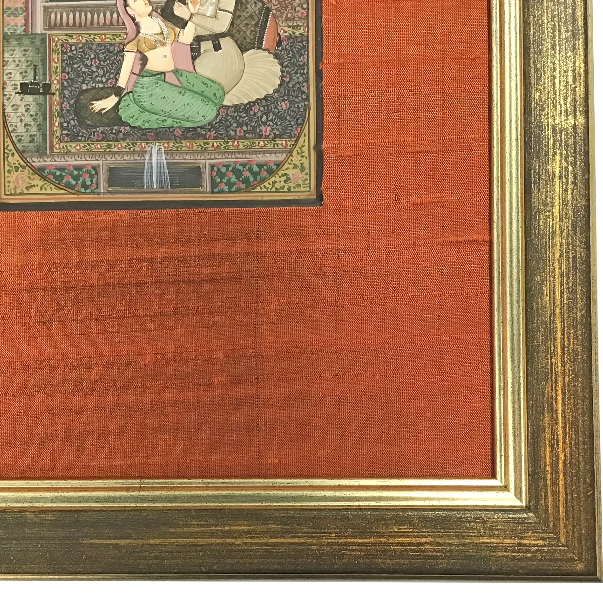 海外土産 マット付き絵画