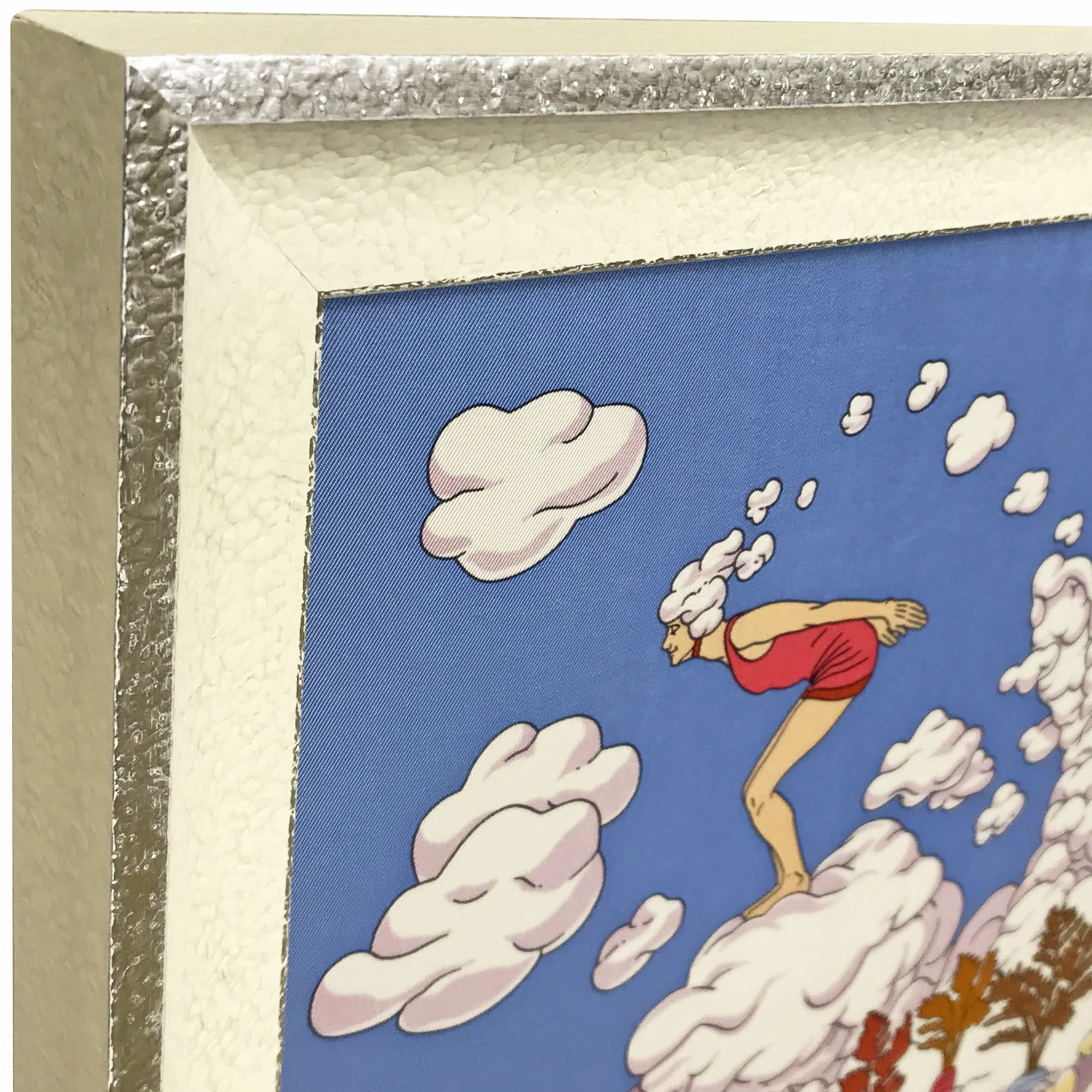 額装実例3 Hermesカレ 私の雲