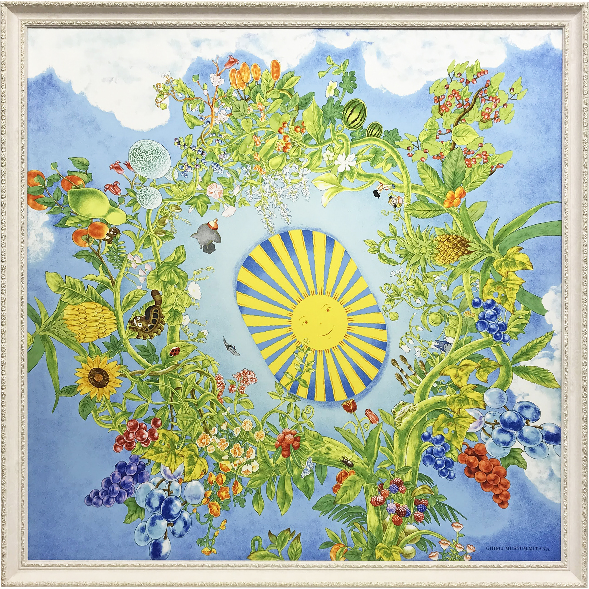 ジブリ 天井フレスコ画