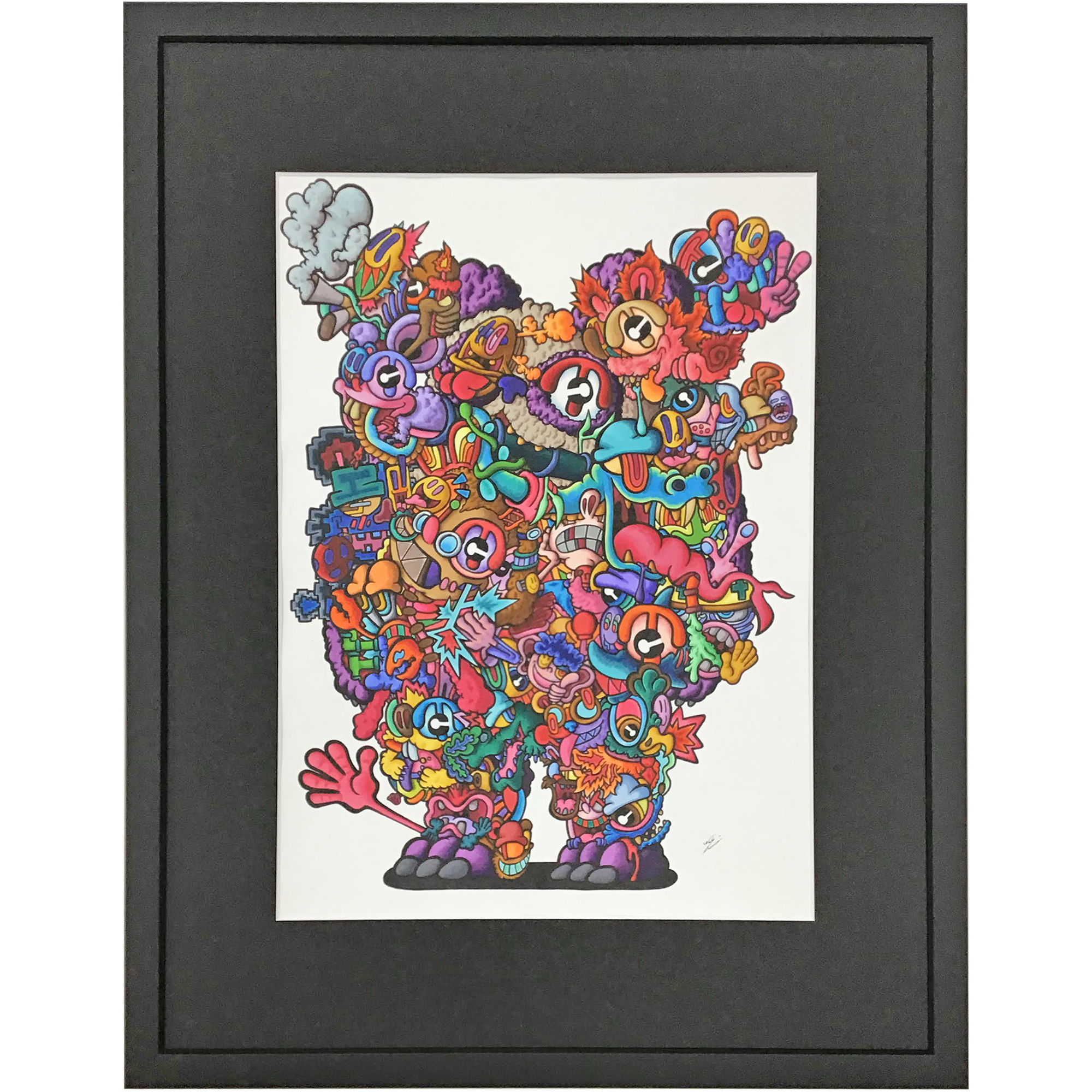 doodle art 「パンダ」Tee