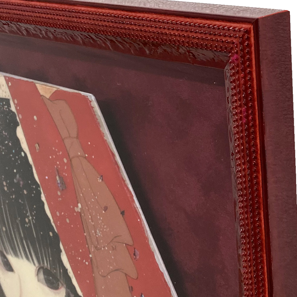 細川成美 浮かし額装