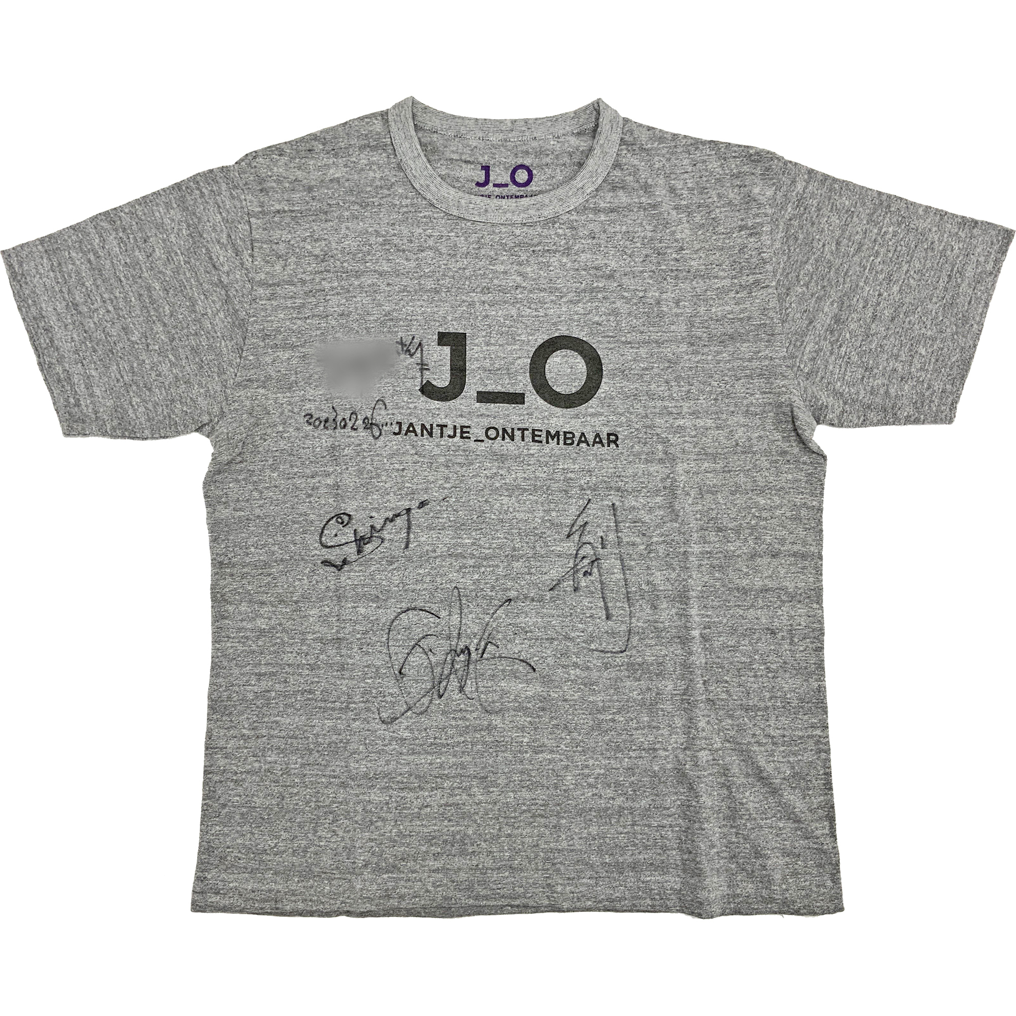 額装実例6 J_O サイン入りTシャツ