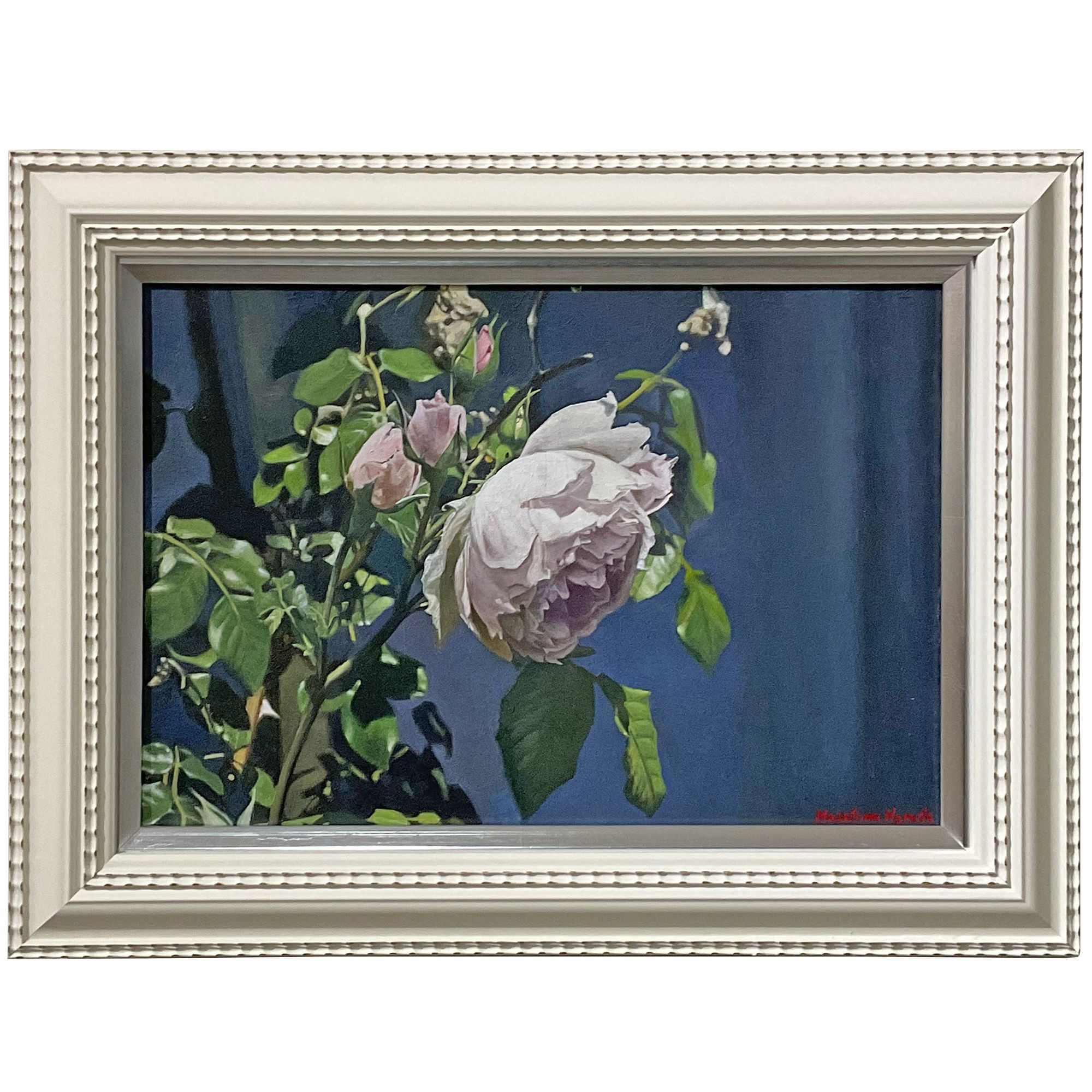 薔薇 油絵