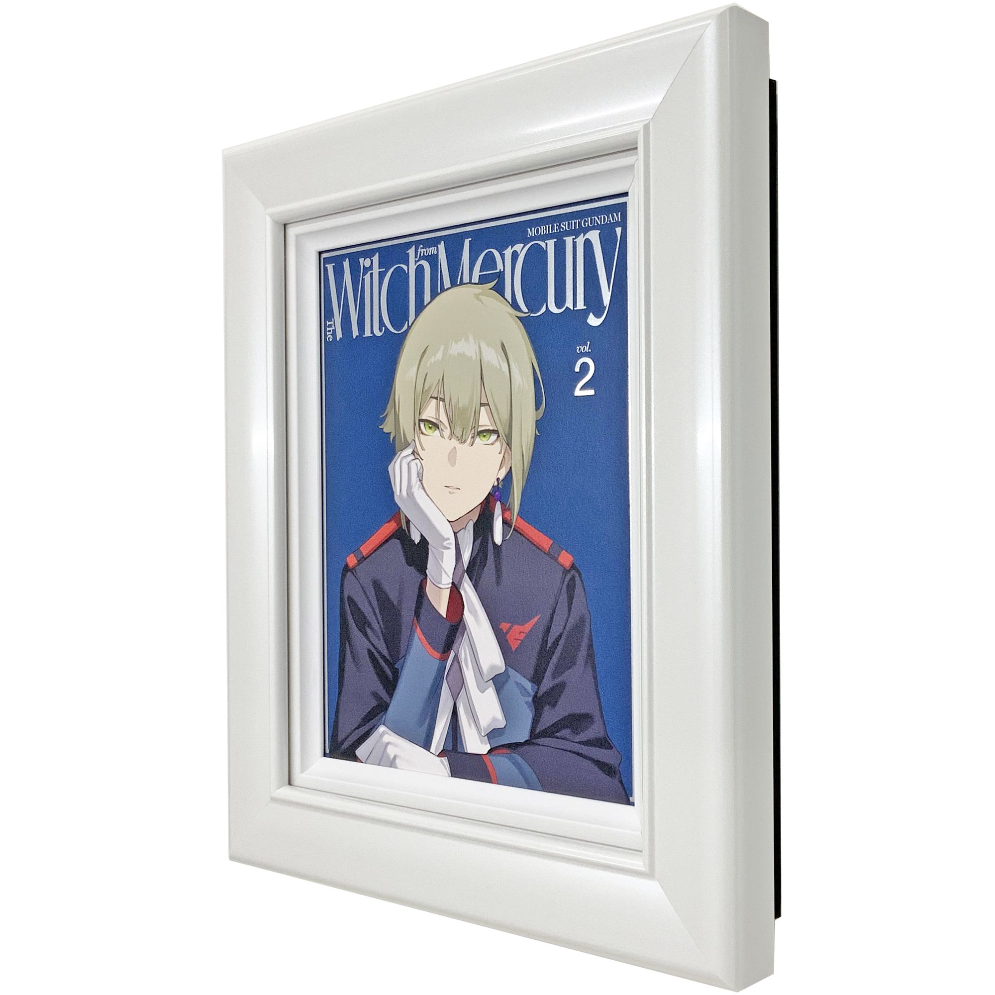 額装実例5 水星の魔女 Blu-rayジャケ
