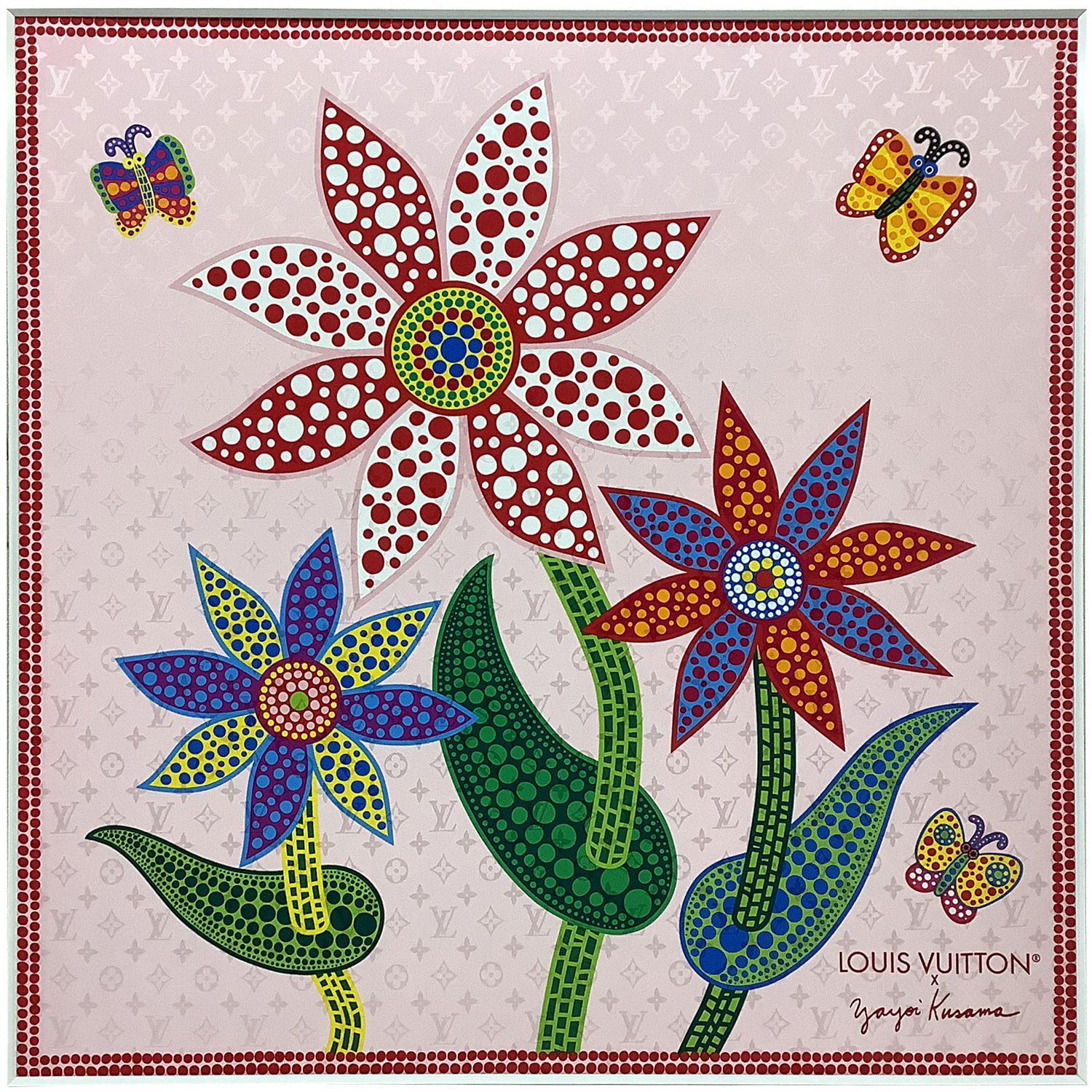 LV × YK カレ90・フラワー