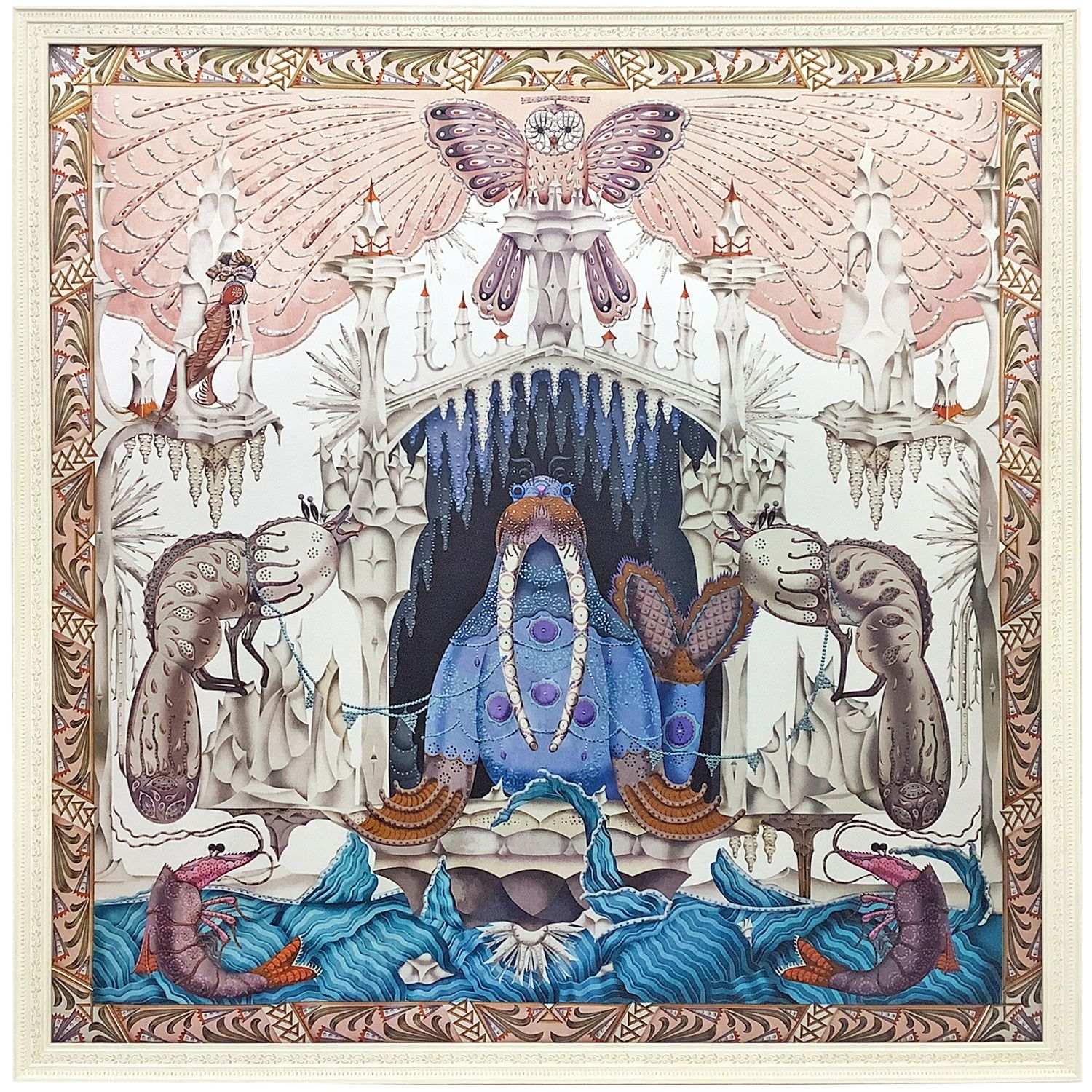 Polar Byzantine(北極圏の自然) 110cmスカーフ