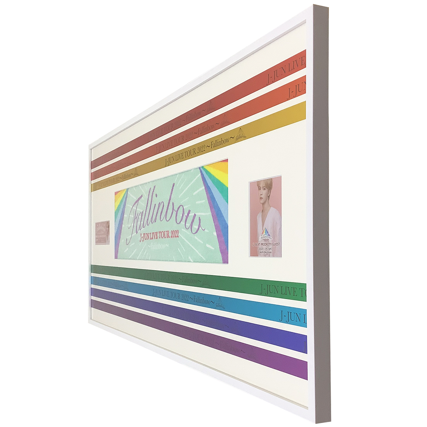 J-JUN～Fallinbow～ タオルと銀テープ