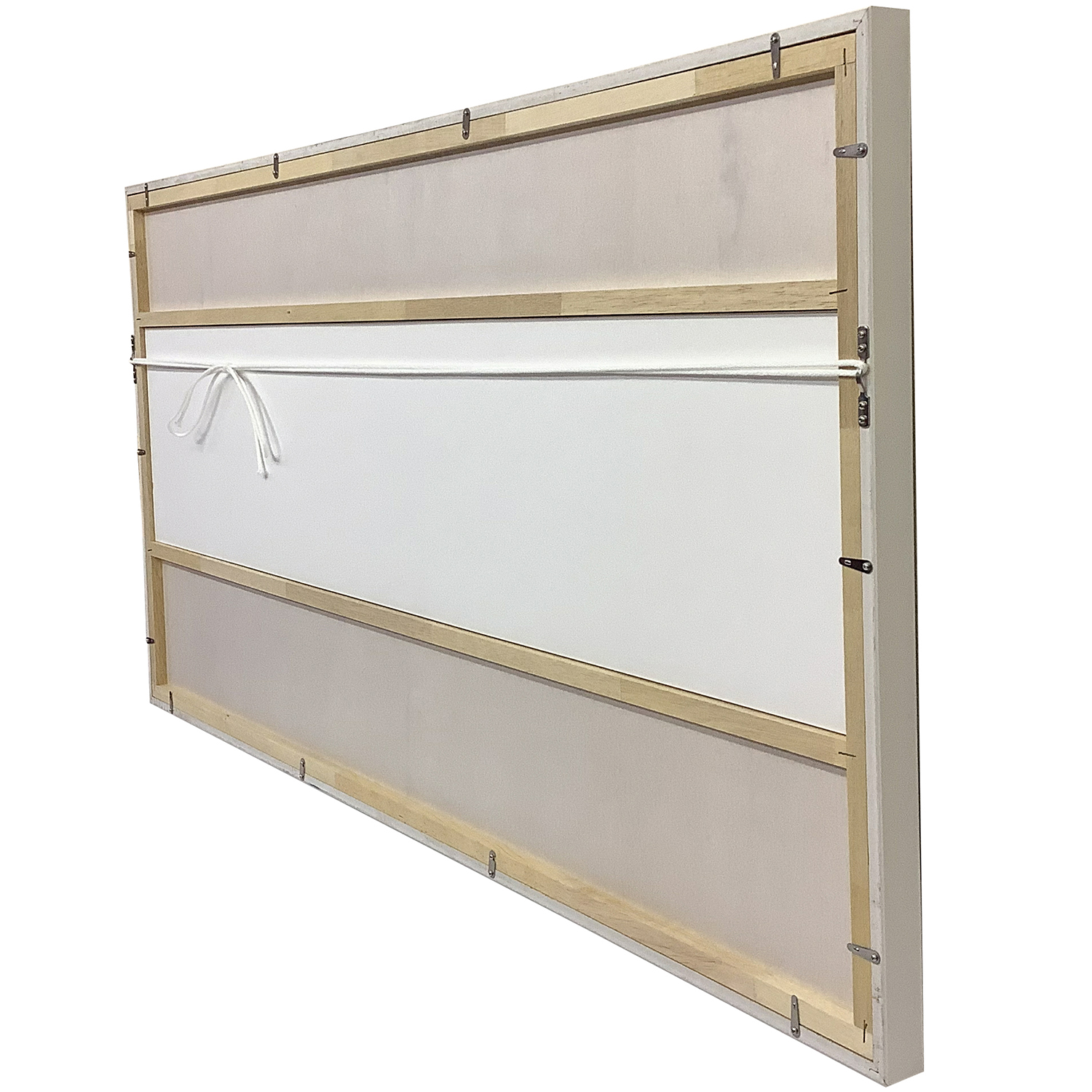 額装実例6 J-JUN～Fallinbow～ タオルと銀テープ