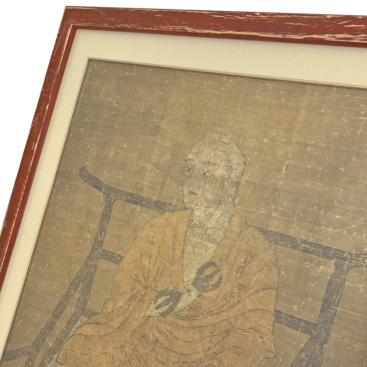 額装実例3 弘法大師空海像 複製画