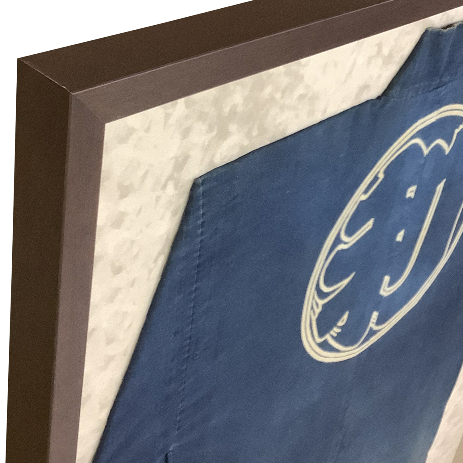 ハッピの背中と襟文字