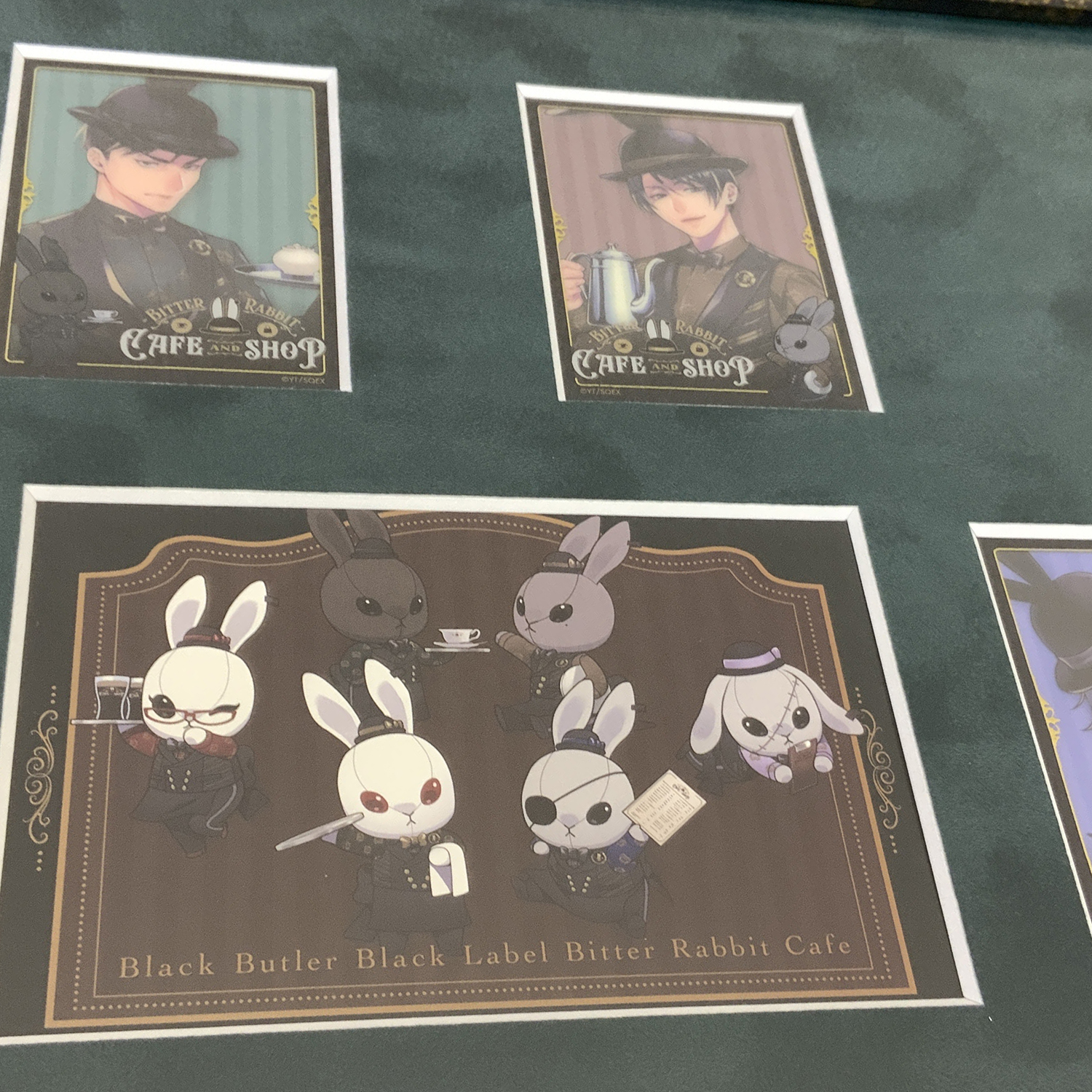 額装実例5 黒執事 クリアカード