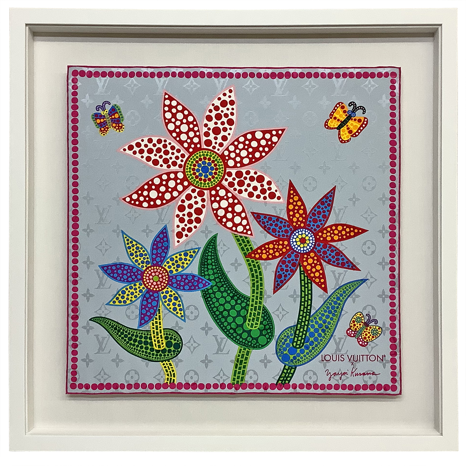 草間彌生×LV スカーフ