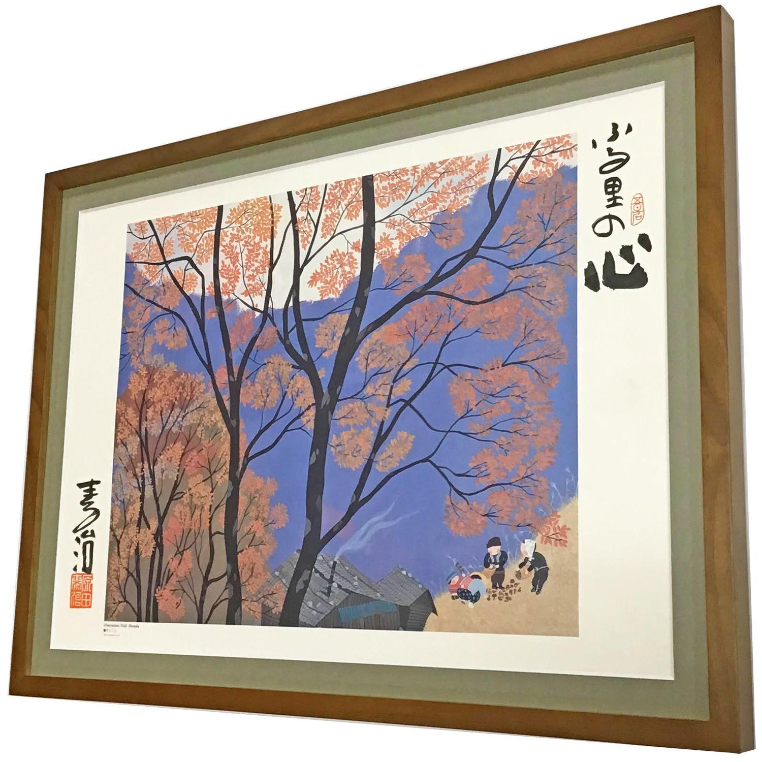 原田泰治ポスター