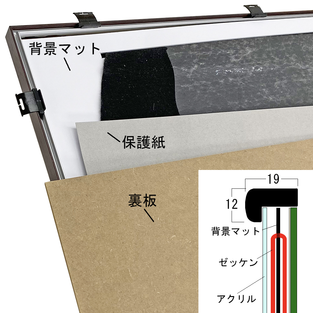 詳細画像7 競馬ゼッケン専用額 BH-15F