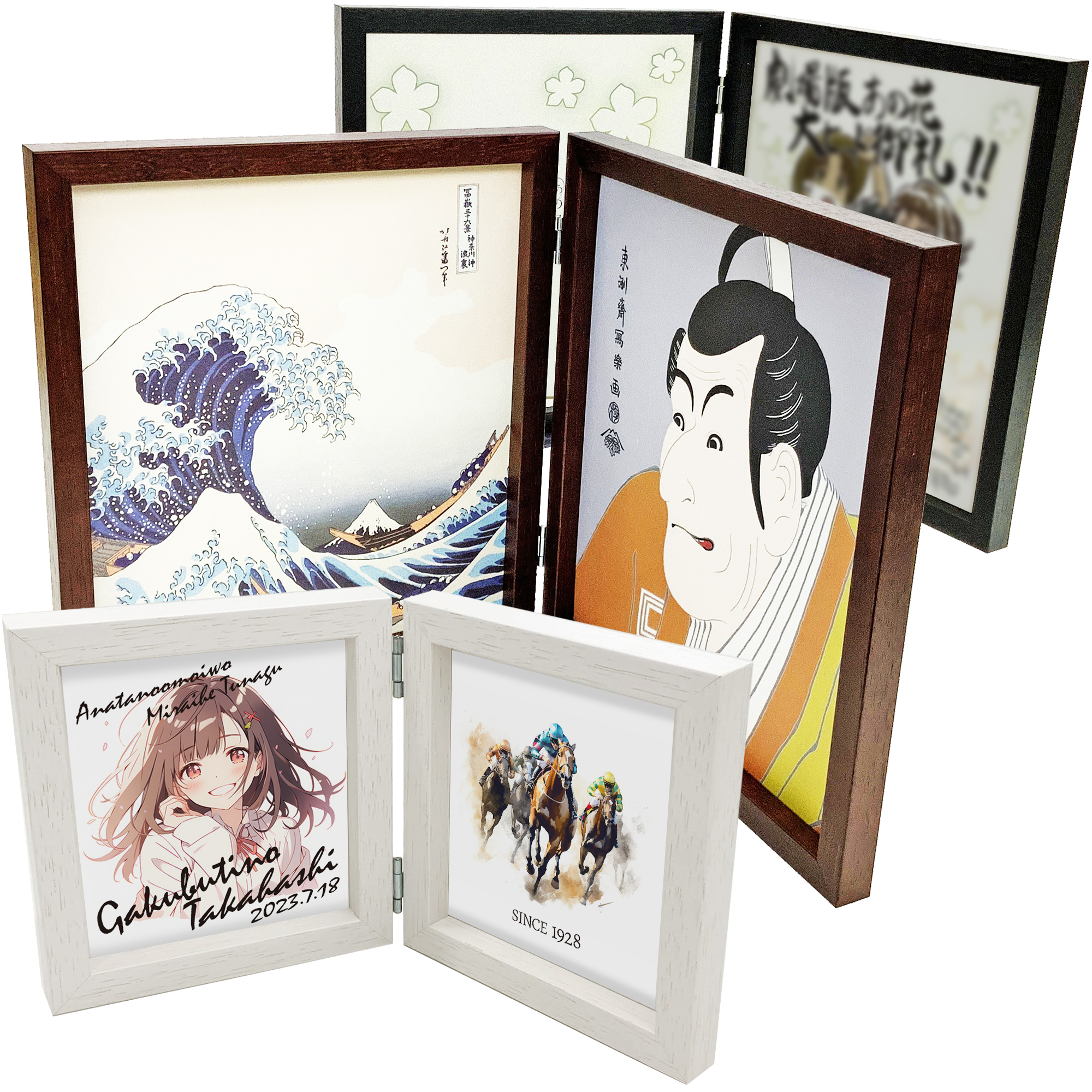 詳細画像 2面色紙額 TG14