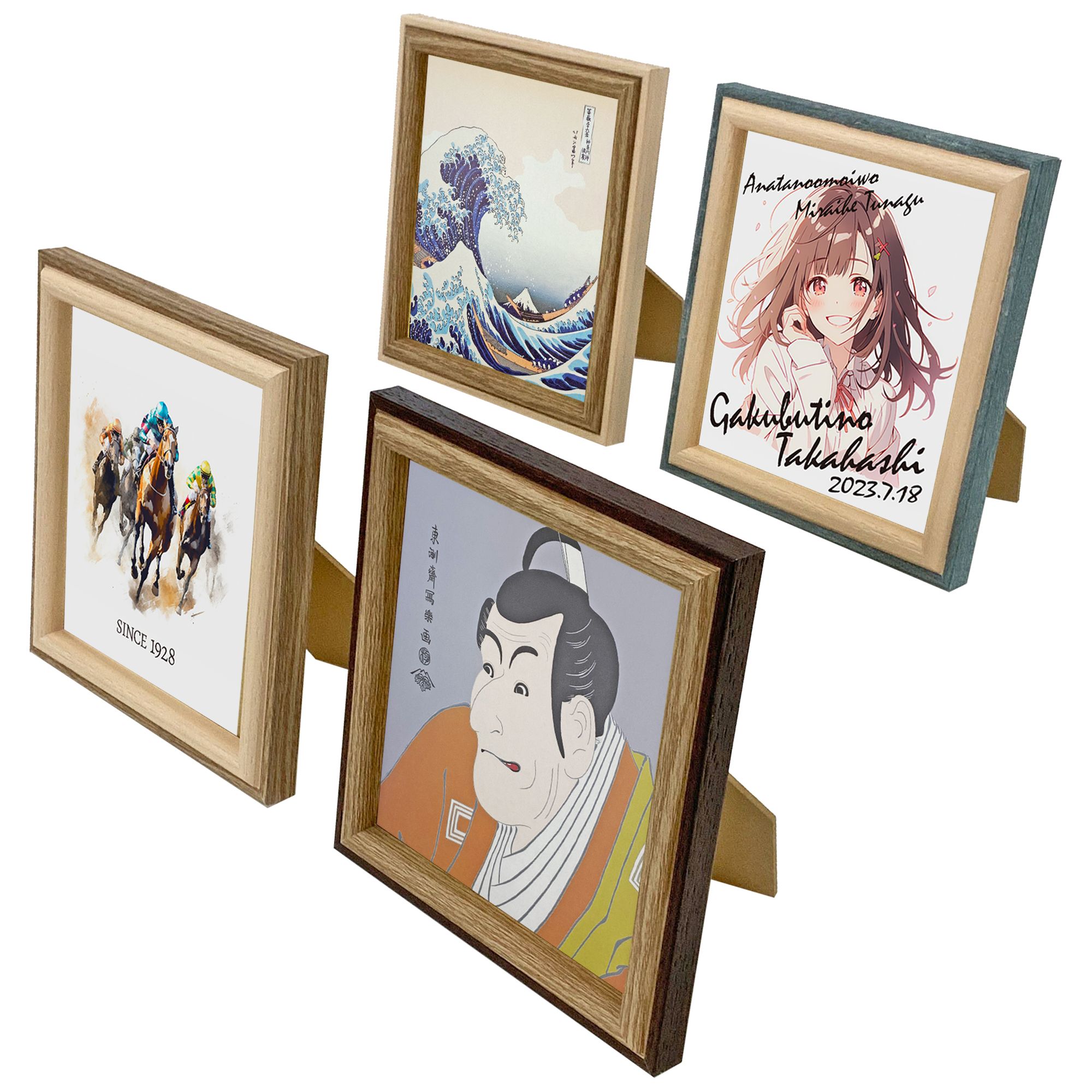 詳細画像 ミニ色紙額 ノースフレーム