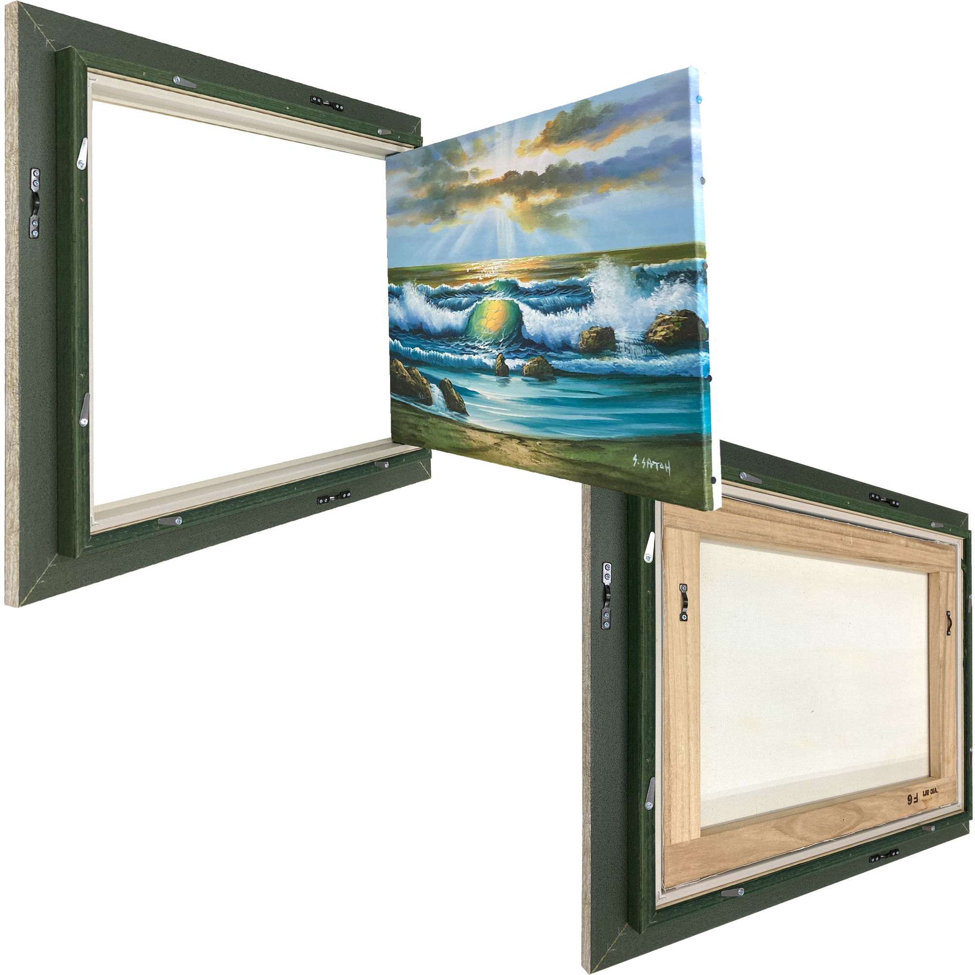 詳細画像8 油絵額縁 8234